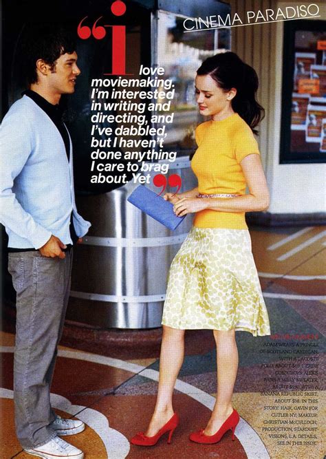 alexis bledel photoshoot|teenvogue photoshoot (adam brody and alexis bledel).